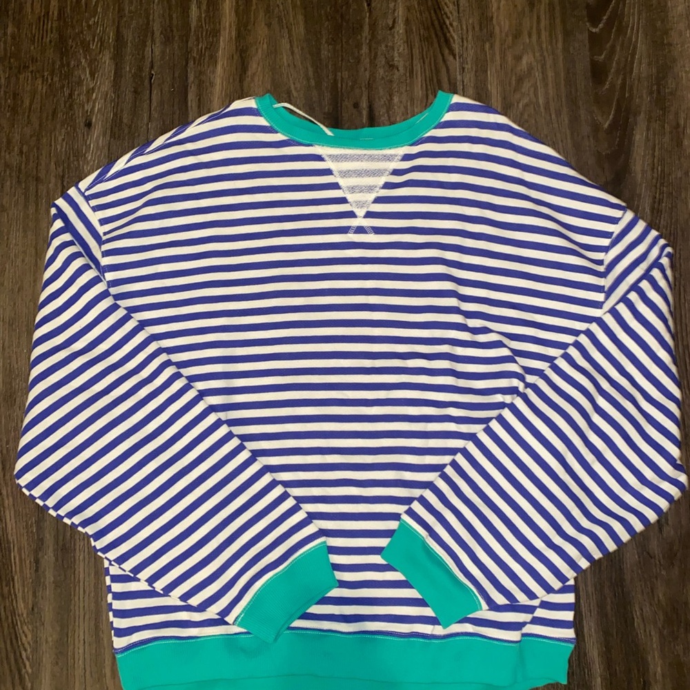 We the free Classic Striped Crew in Sand Dollar Combo - Picture 6 of 11